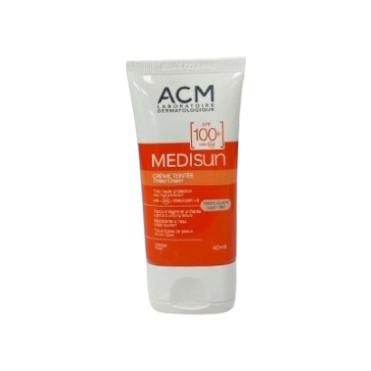 كريم ACM Medisun الواقي من الشمس SPF 100+ 40 مل - فاتح