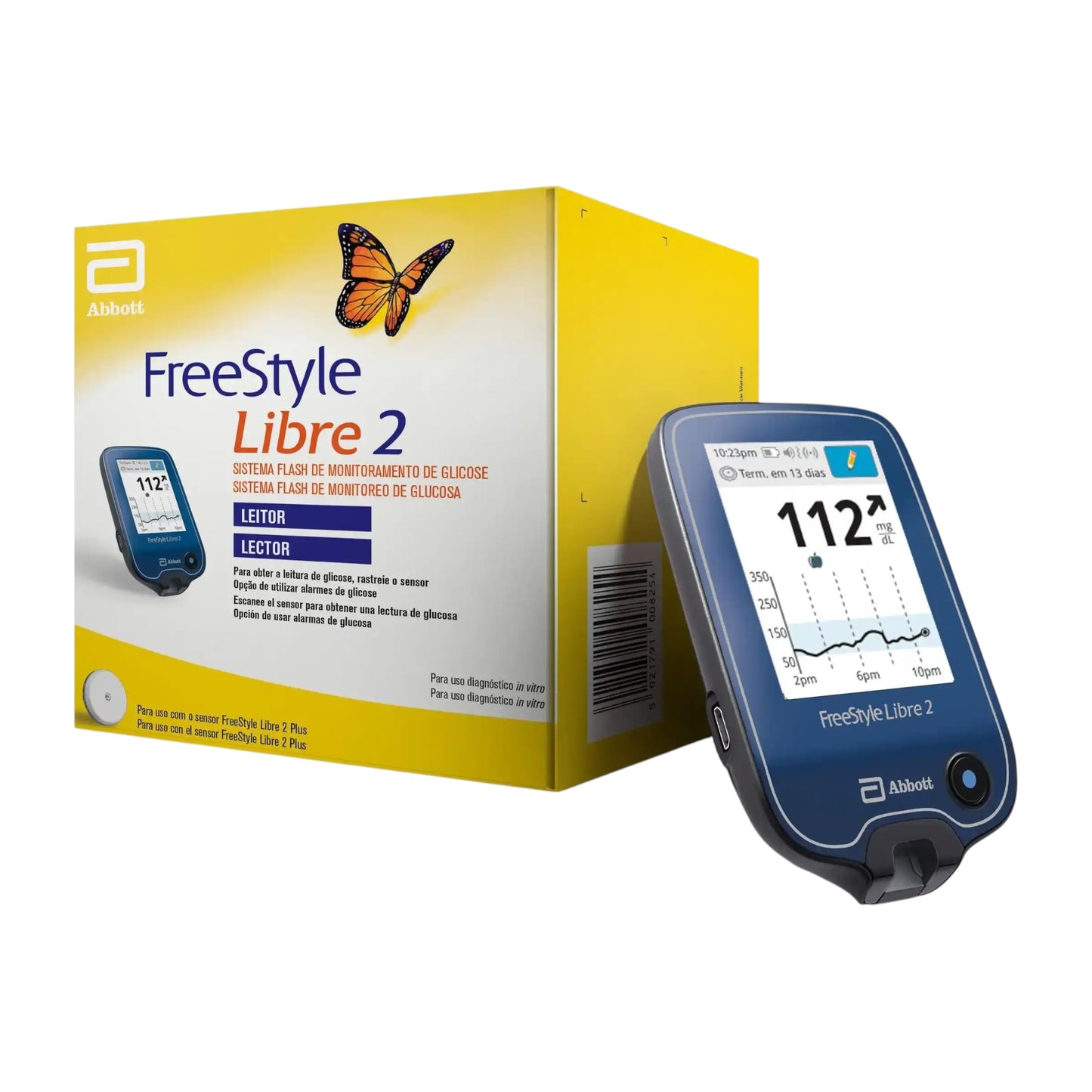 جهاز مراقبة الجلوكوز المستمر Abbott Freestyle Libre 2