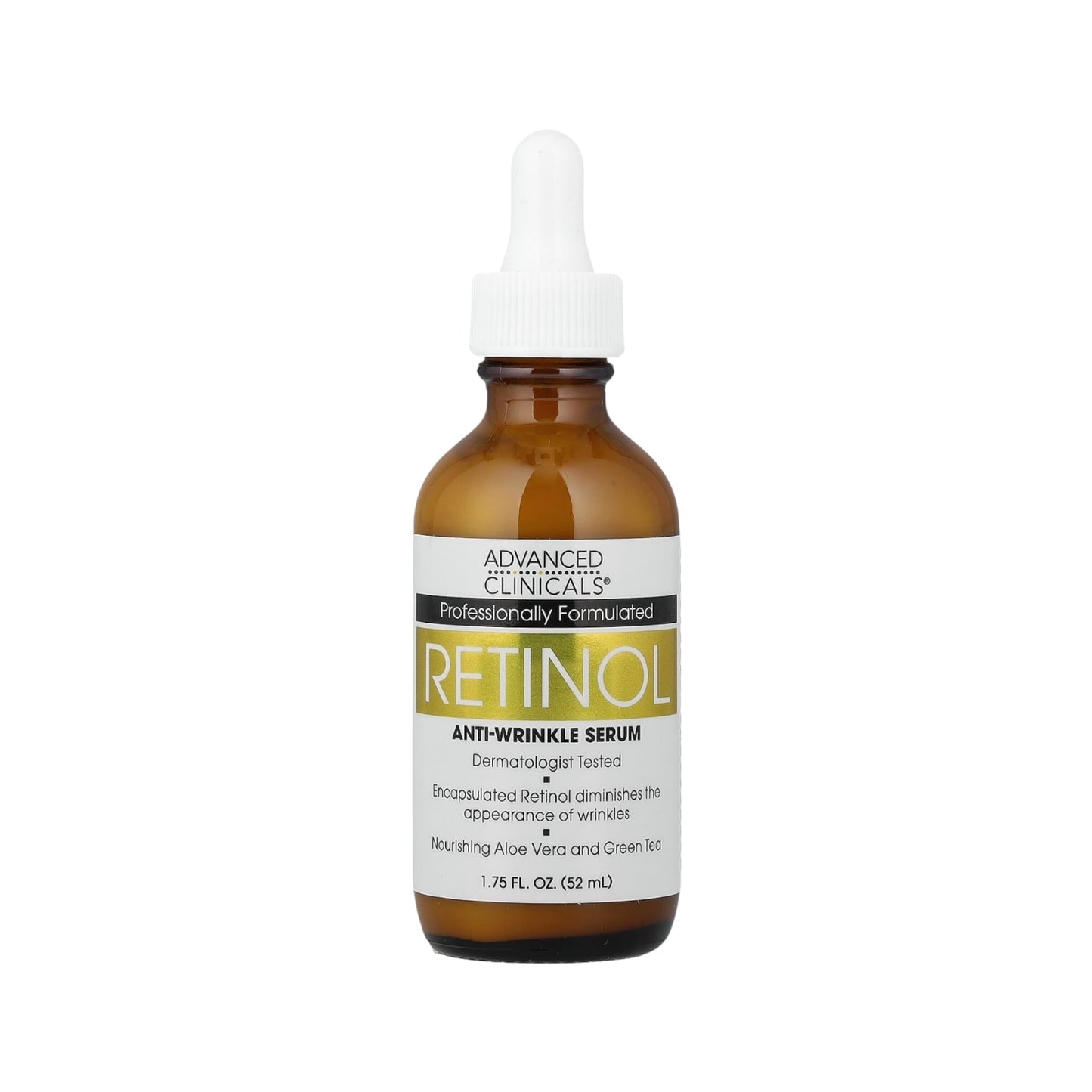 Advanced Clinicals, Retinol Serum, Anti-Wrinkle 52 ml