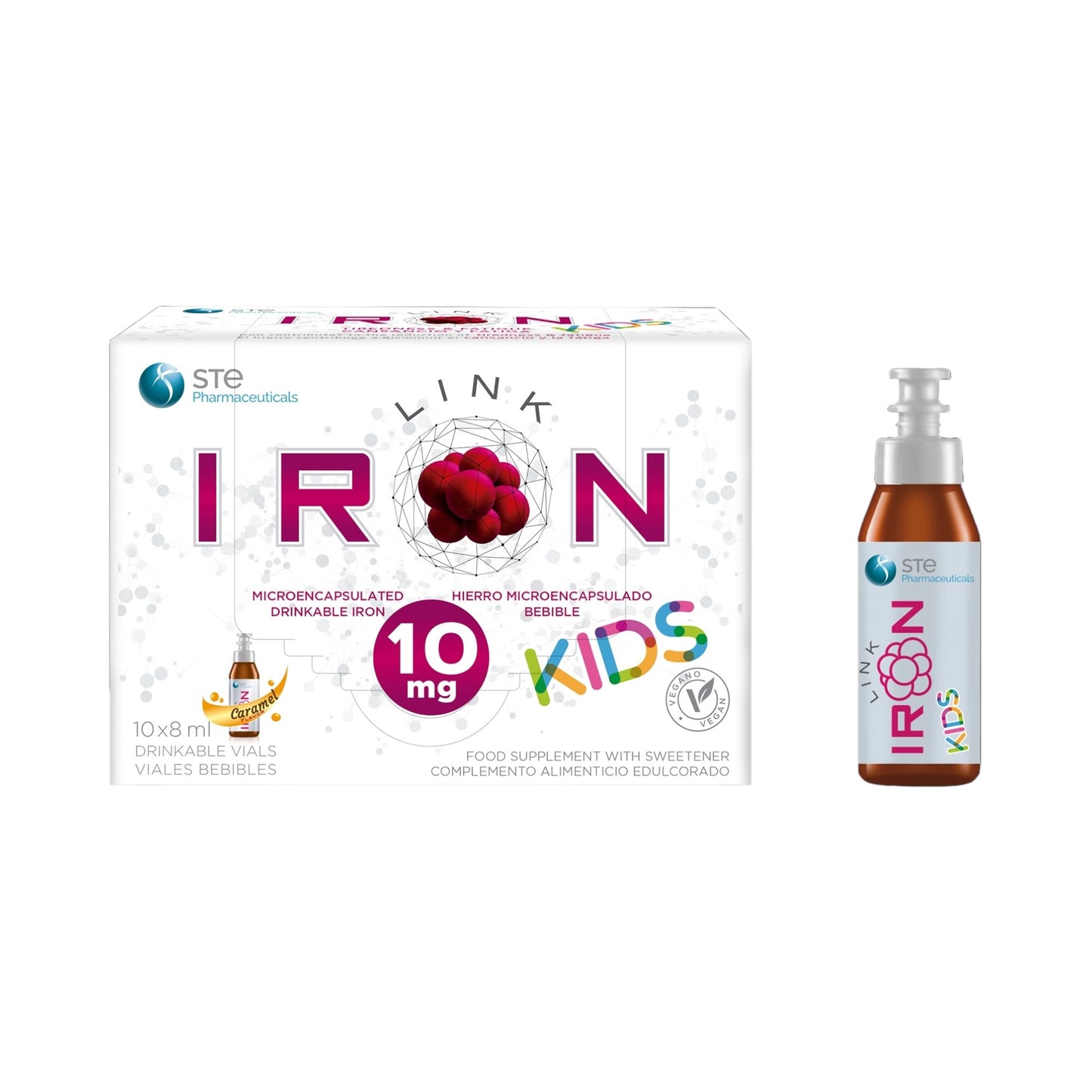 Ironlink Forte 40mg Adults Iron 10 Ampules