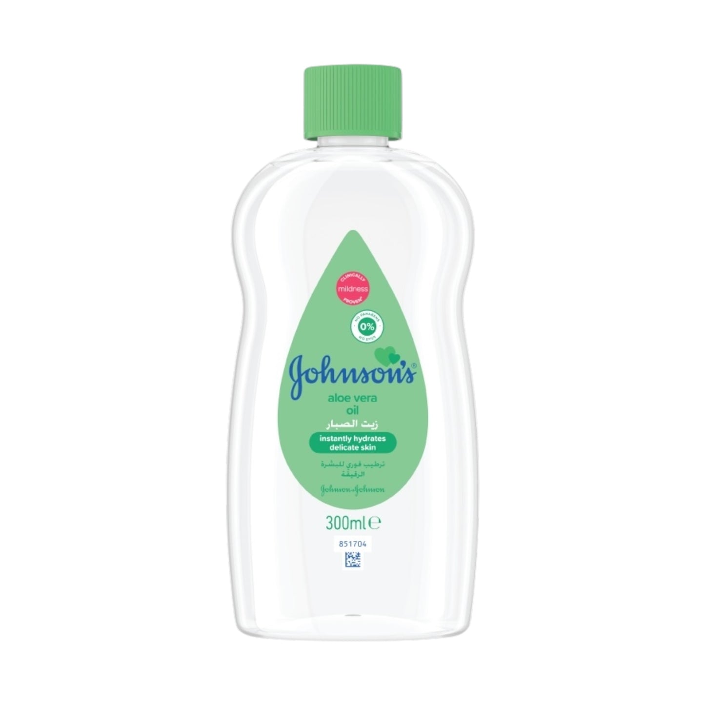 Johnsons Aloe Vera Baby Oil 300ml