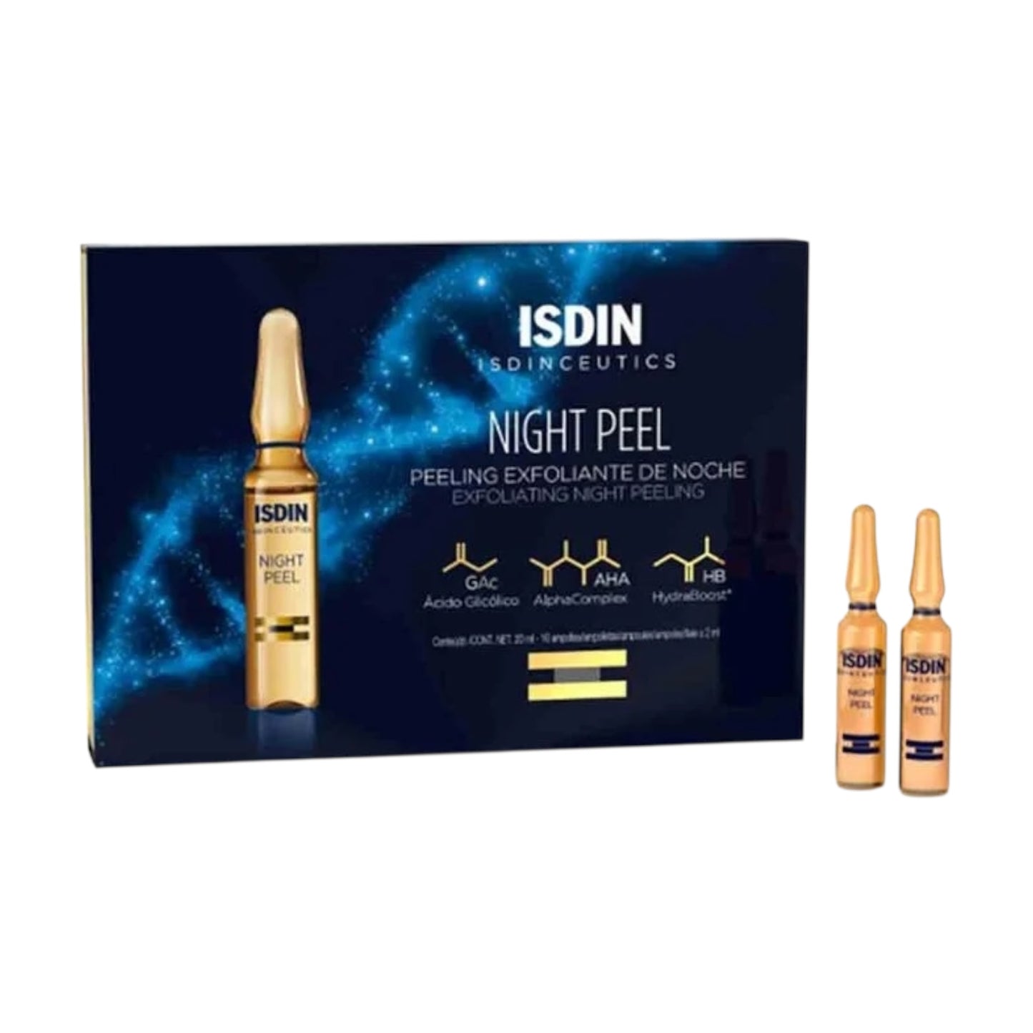 Isdin Isdinceutics Night Peel 10 أمبولات * 2 مل