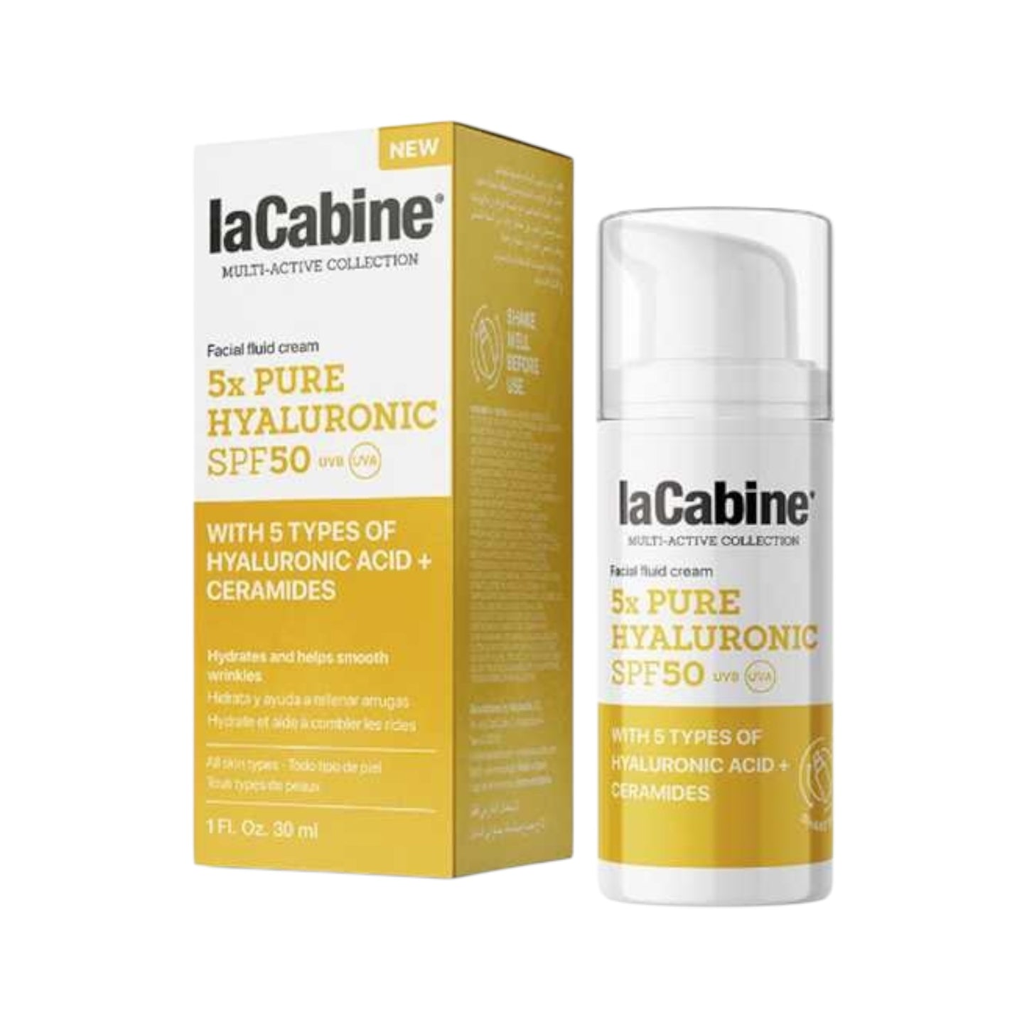 لاكابين بيور ها SPF50 30 مل