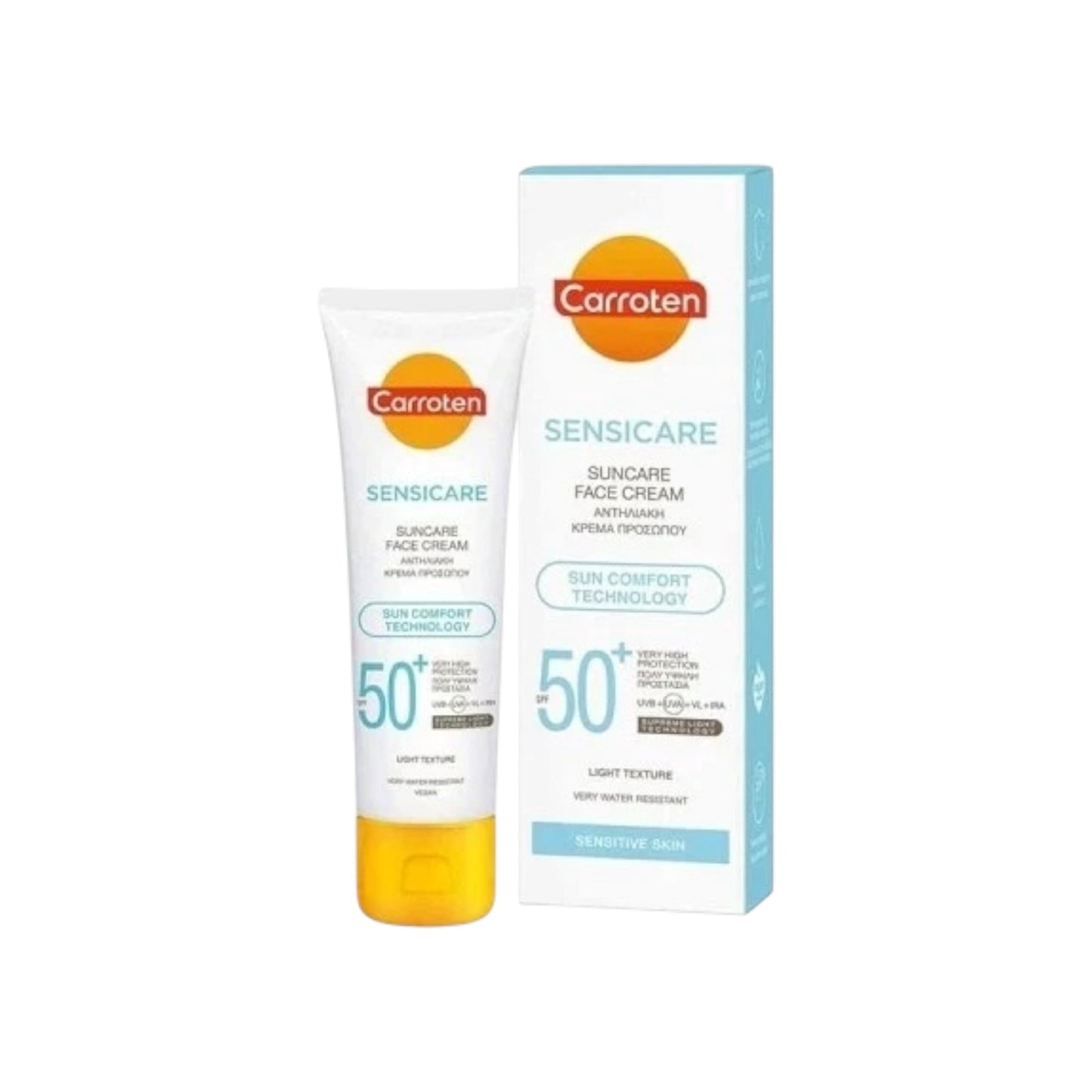 كروتن سنسيكير واقي شمس
كريم للوجه SPF50+ للبشرة الحساسة 50 مل