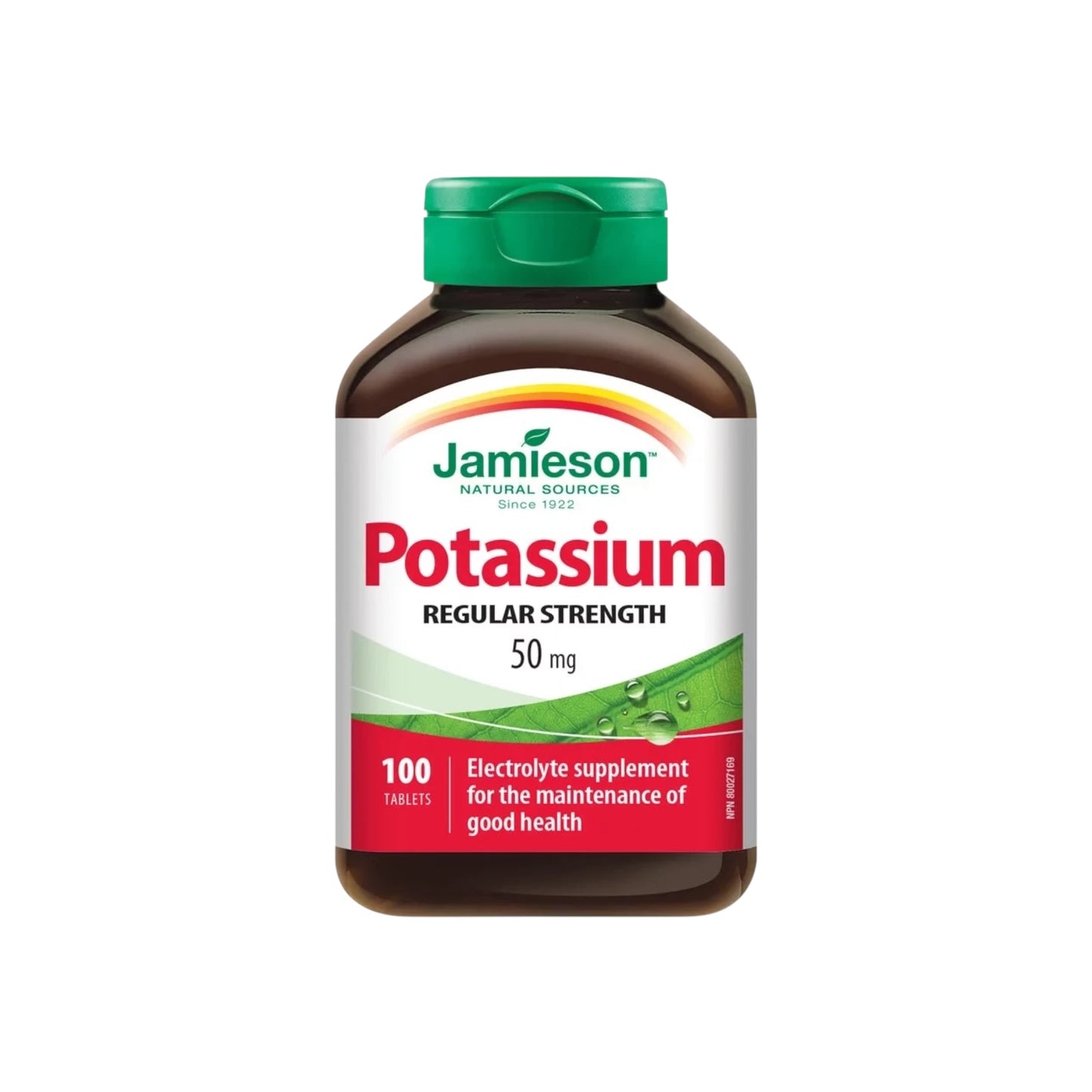 Jamieson Potassium 50mg
أقراص 100 حبة