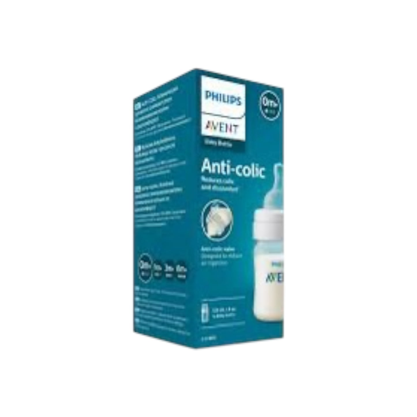 Philips Avent رضّاعة بلاستيكية مضادة للمغص (0 شهر فأكثر) 125 مل