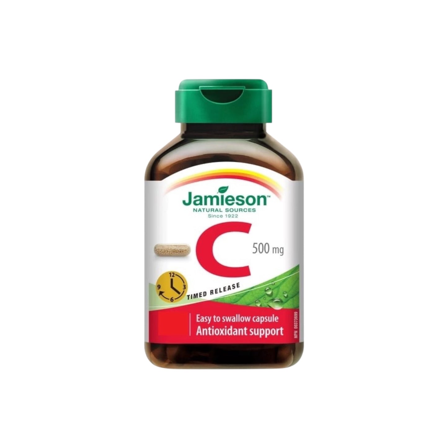 Jamieson Vitamin C Timed
Release 500mg Caplet 30
Tabs