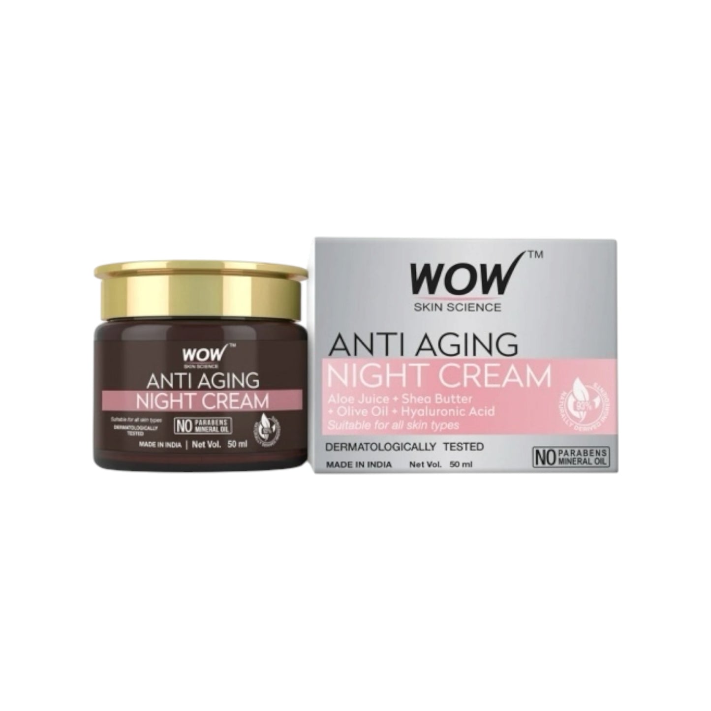 Wow Skin Science Anti Ageing
Night Cream 50ml