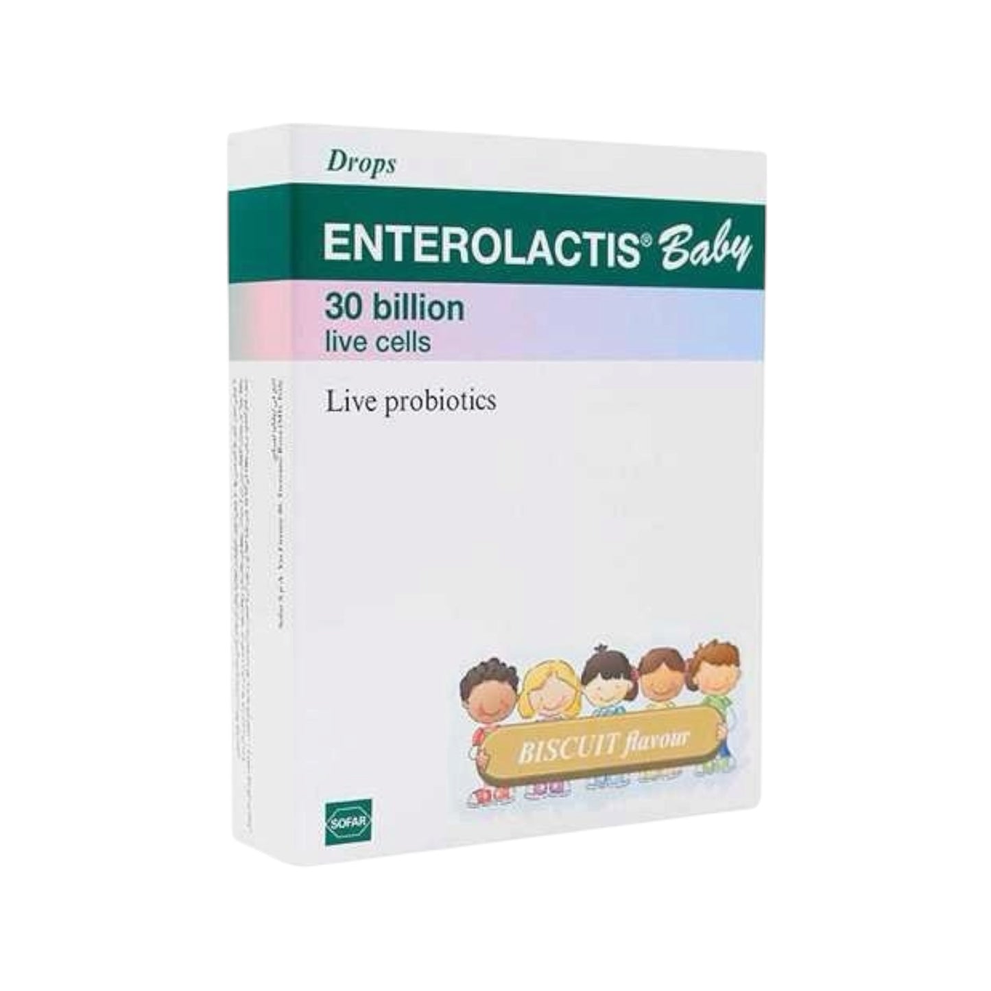 Enterolactis® Probiotic Baby Drops (10 مل) - دعم الجهاز الهضمي للرضع