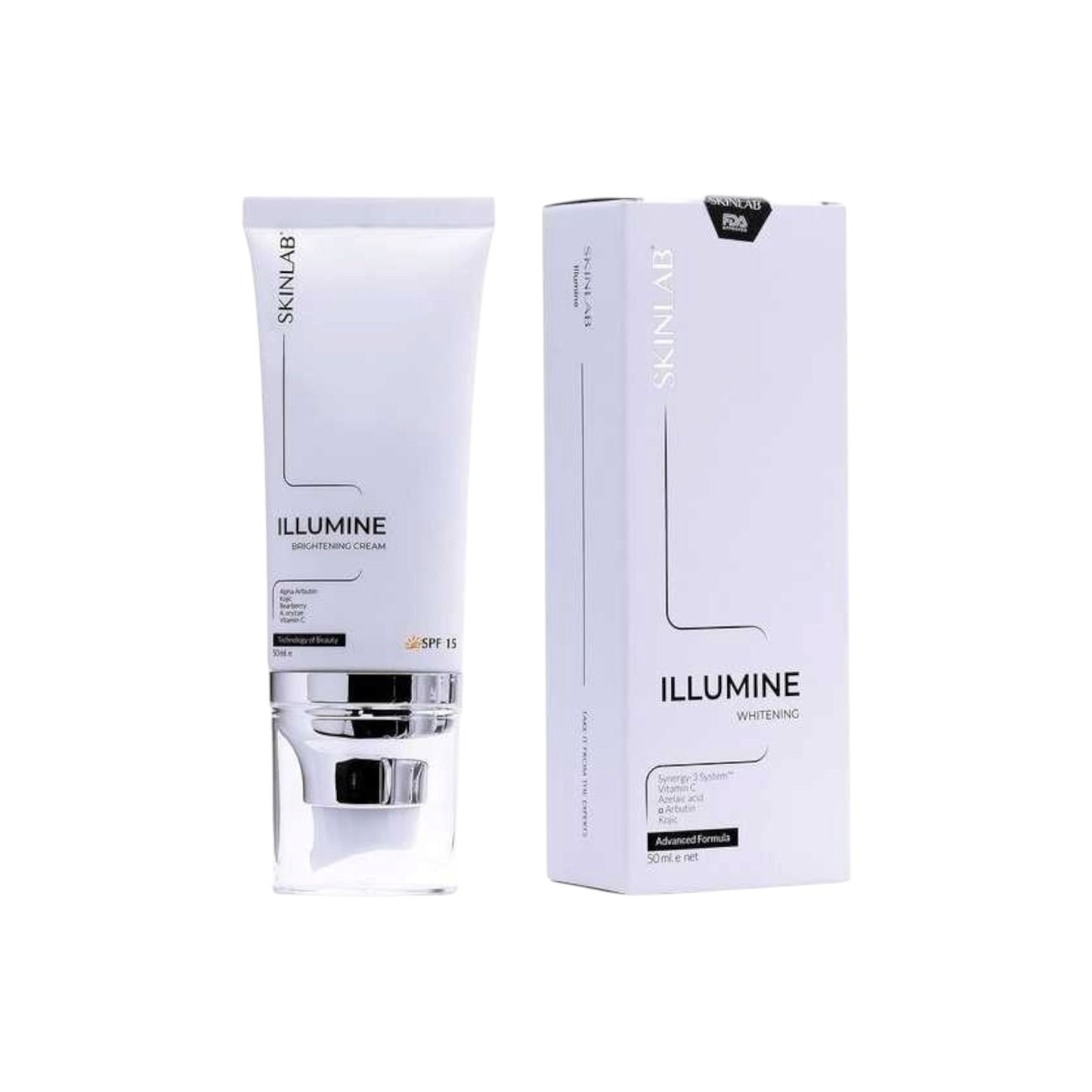 Skinlab Illumine Whitening
كريم بعامل حماية من الشمس 15 50 مل