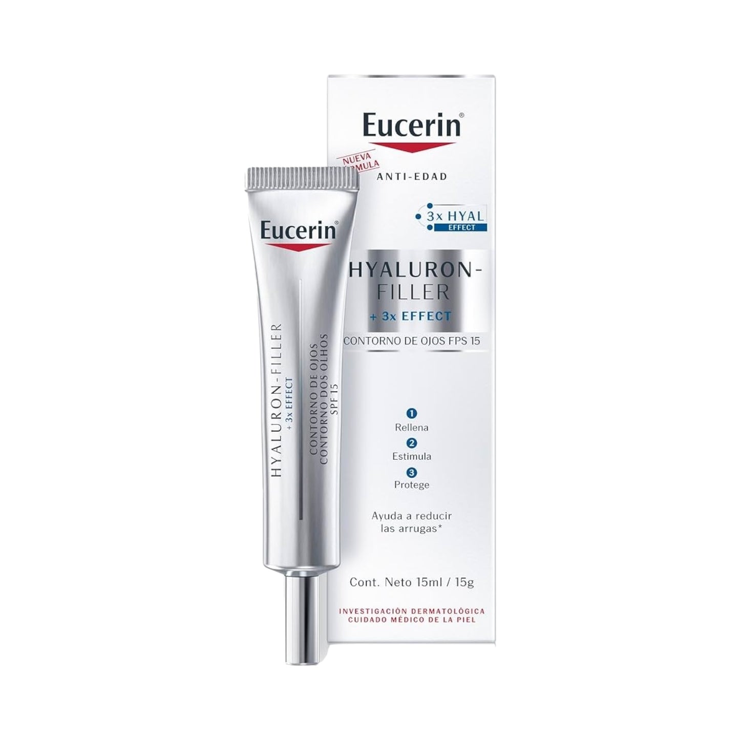 كريم العيون Eucerin Hyaluron-filler 15 مل