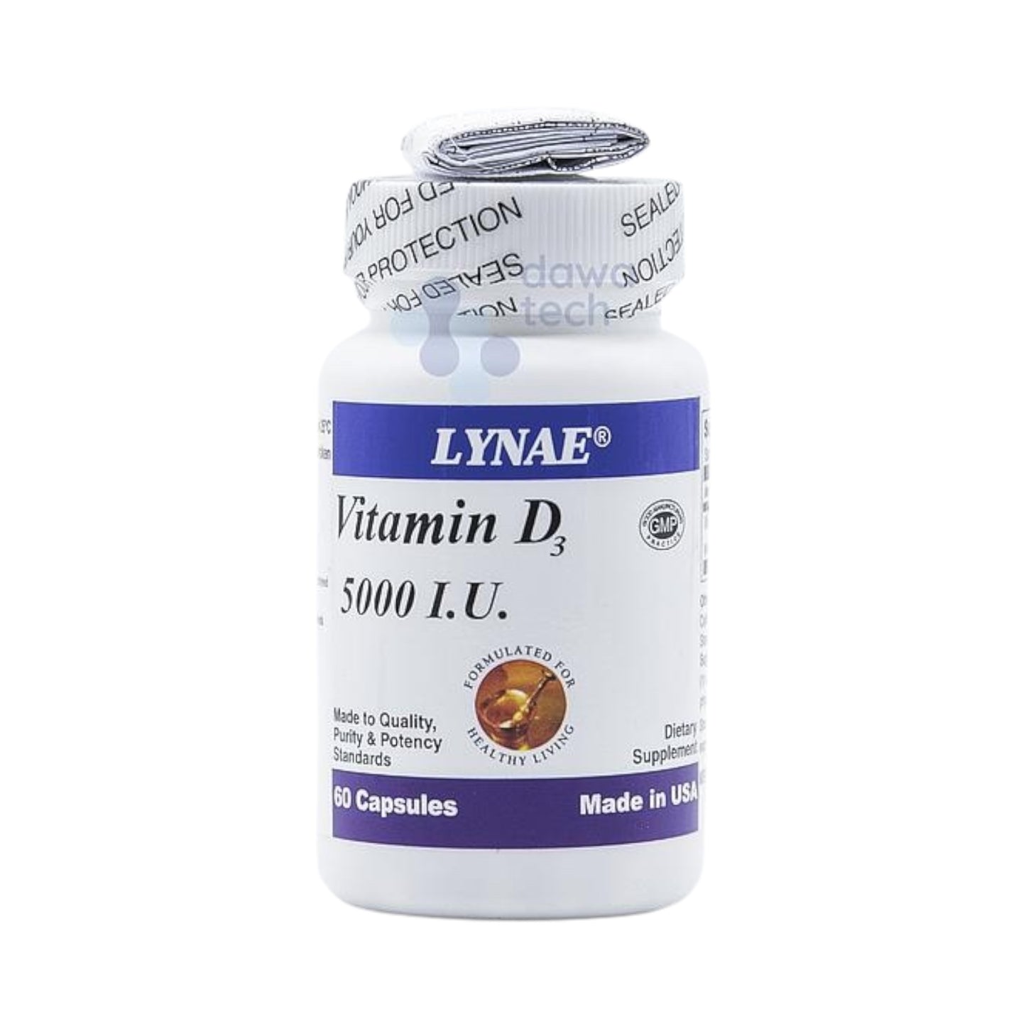 Lynae Vitamin D35,000 IU  60 Capsule
