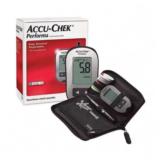 جهاز مراقبة Accu Chek Performa مع 10 شرائط