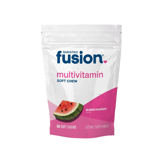 Bariatric Fusion فيتامينات متعددة لدعم جراحات السمنة بنكهة البطيخ، 60 قطعة مضغ ناعمة