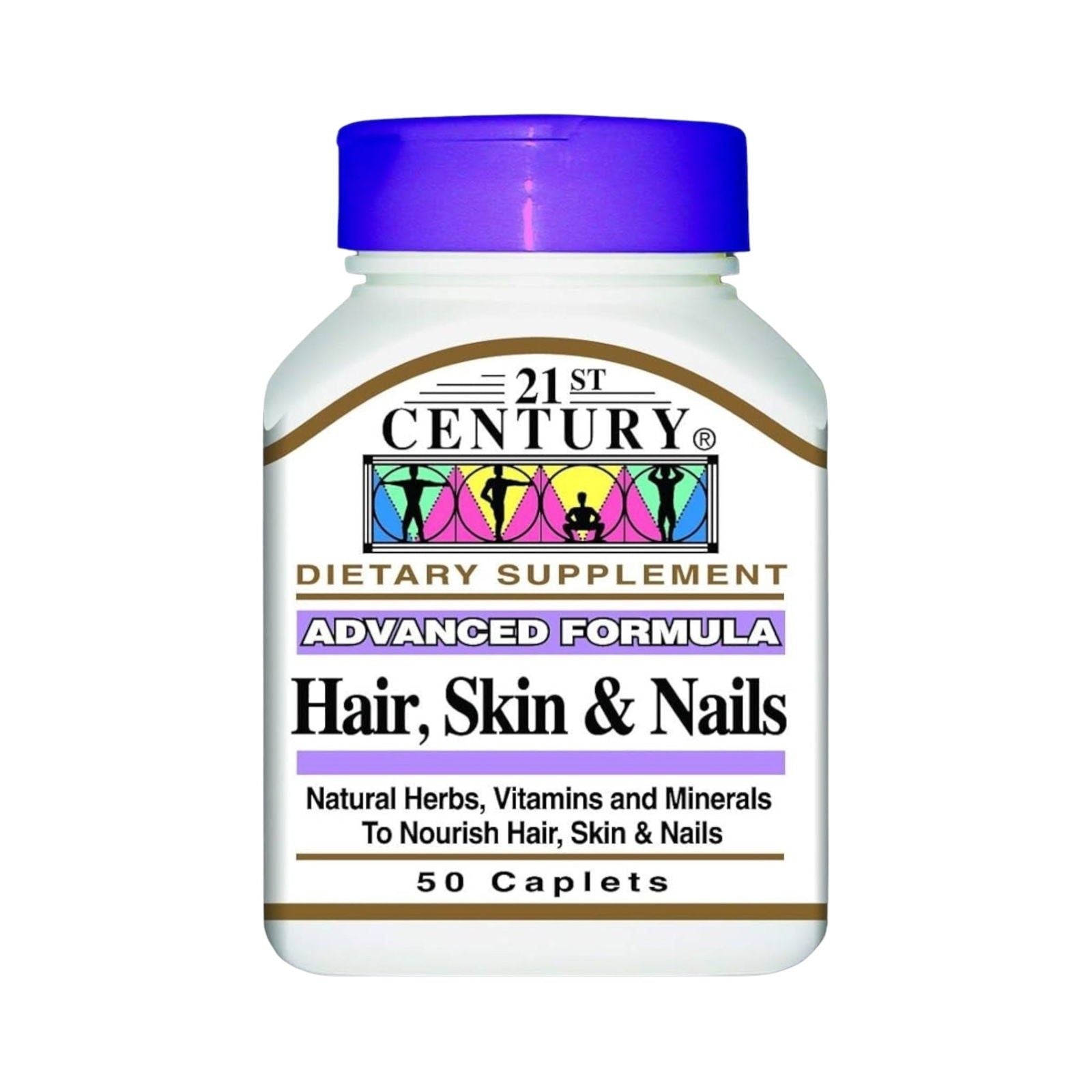 21st Century Hair, Skin and Nails 50 Caplet - MELIA PHARMACY - MELIA PHARMACY