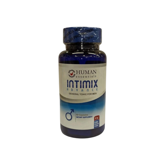 Human Essentials Intimix Advance لصحة الرجال 60 كبسولة