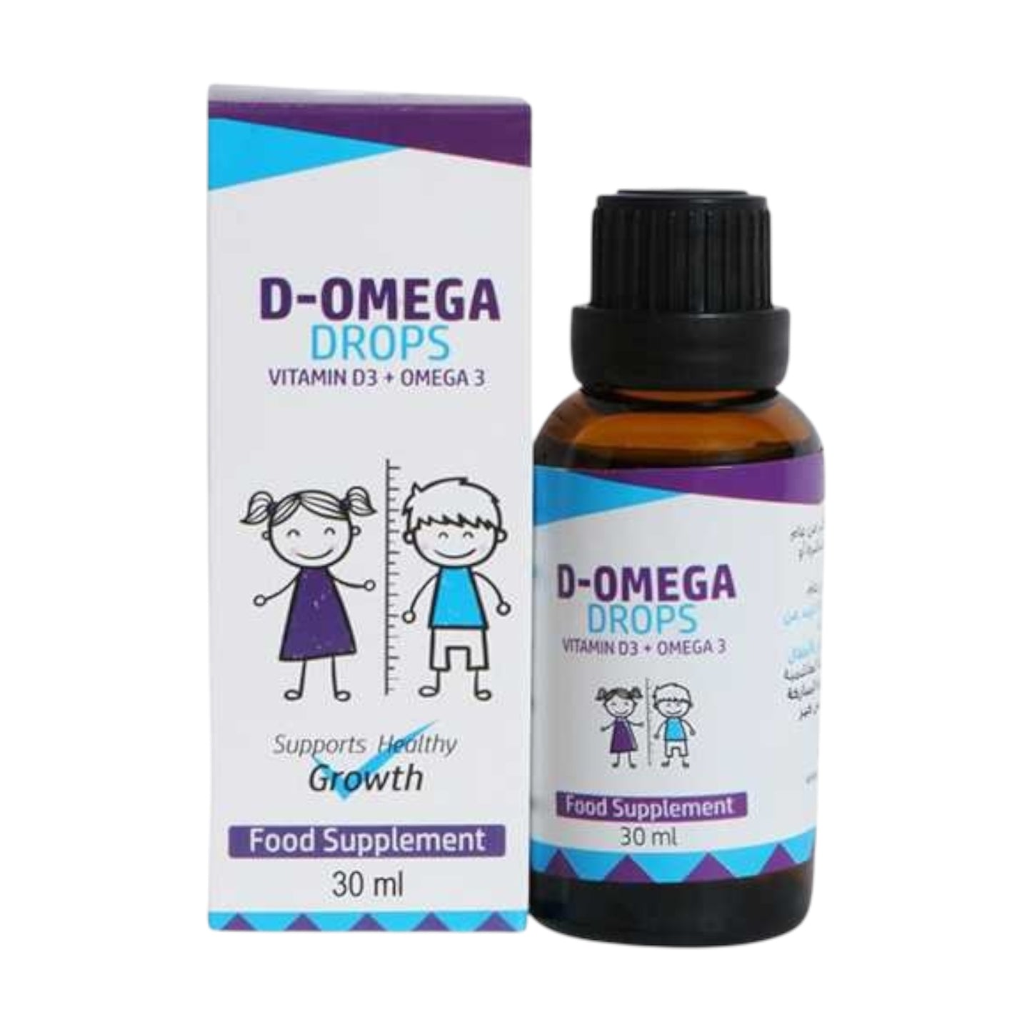 قطرات دي-أوميجا للأطفال 30 مل
