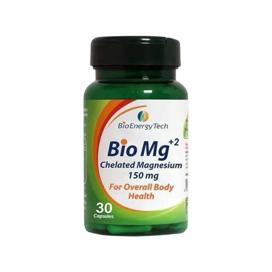 Bio Energy Tech Chelated Magnesium 150Mg 30 Capsule