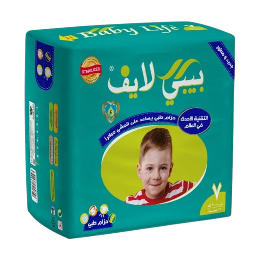 حفاضات بيبي لايف 7، 26 قطعة