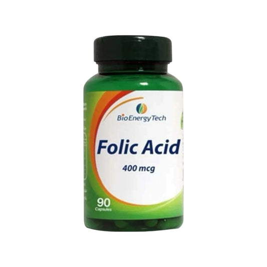 Bio Energy Tech Folic Acid 400Mcg 90 Capsule