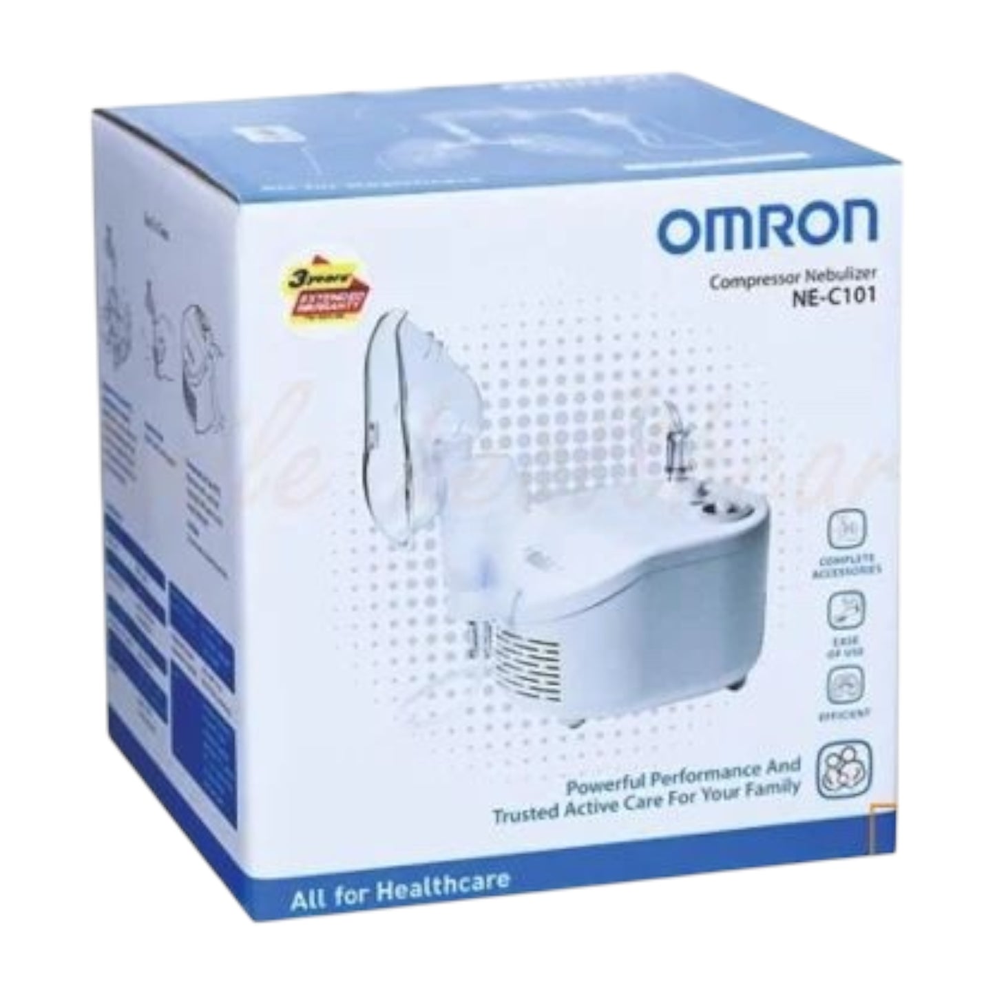 جهاز الاستنشاق الضاغط Omron NEC 101 للأطفال والكبار