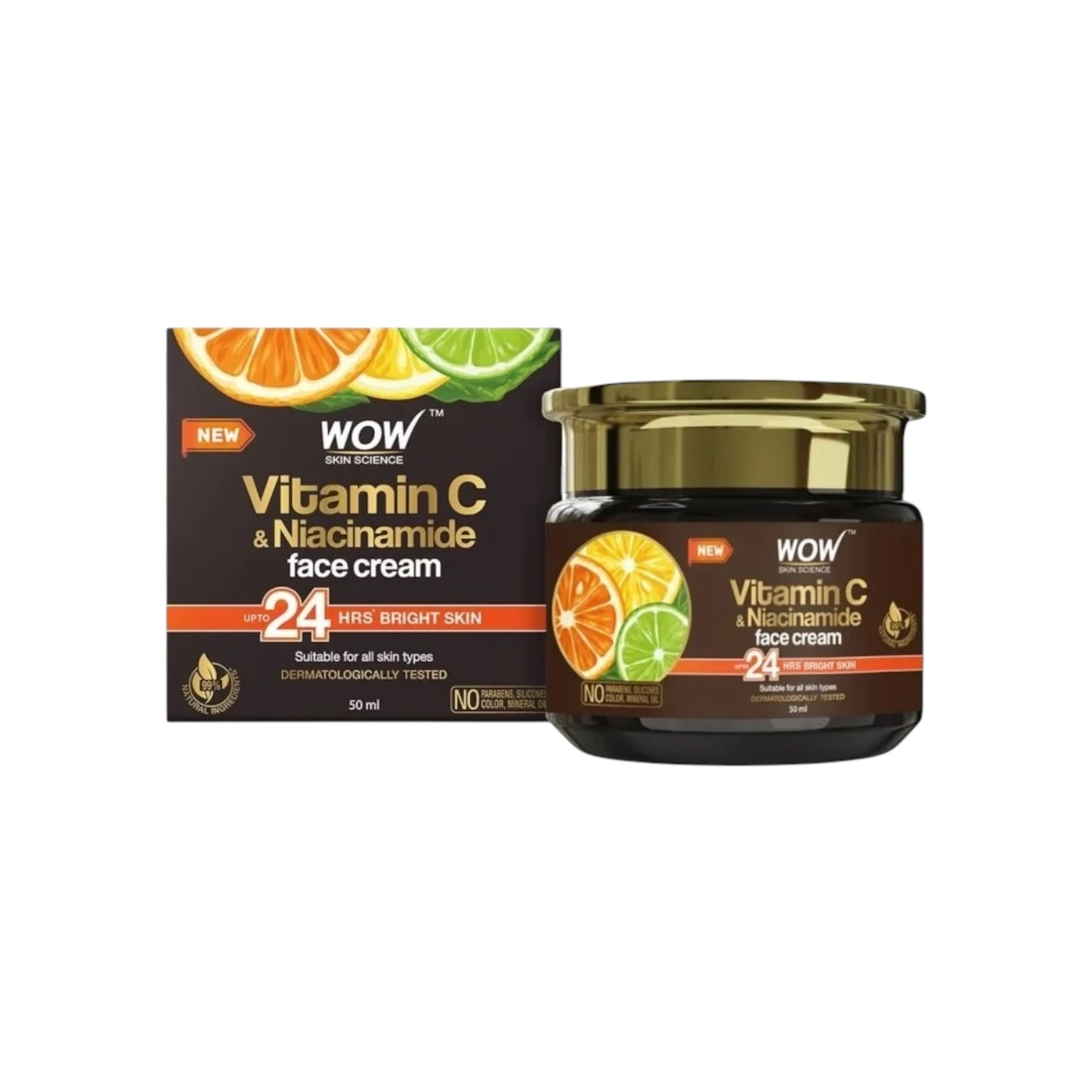 Wow Skin Science Vit C & Niacinamide Face Cream
50ml