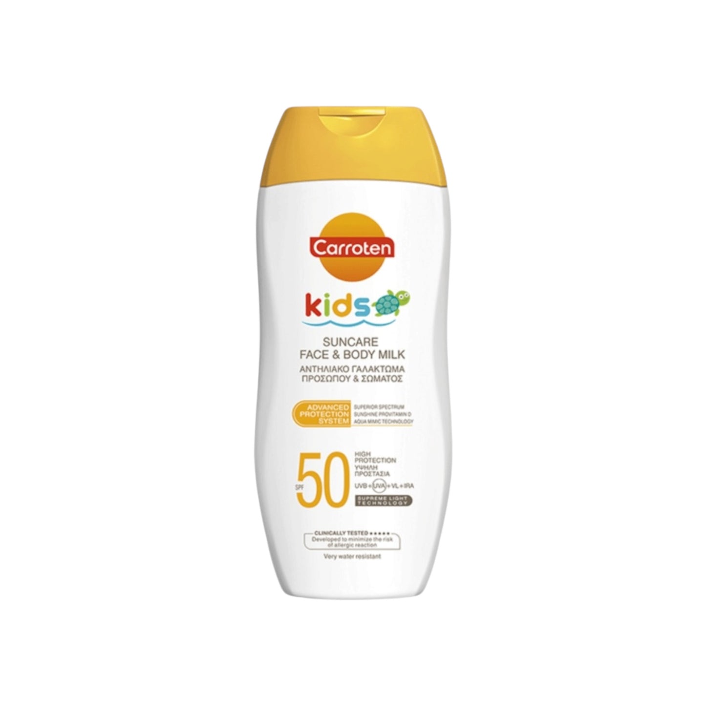 Carroten Kids Suncare Face And Body Milk SPF 50 - 200 مل