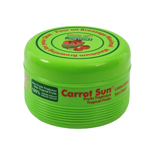 كريم تسمير البشرة بخلاصة الفواكه الاستوائية من Carrot Sun، 350 مل