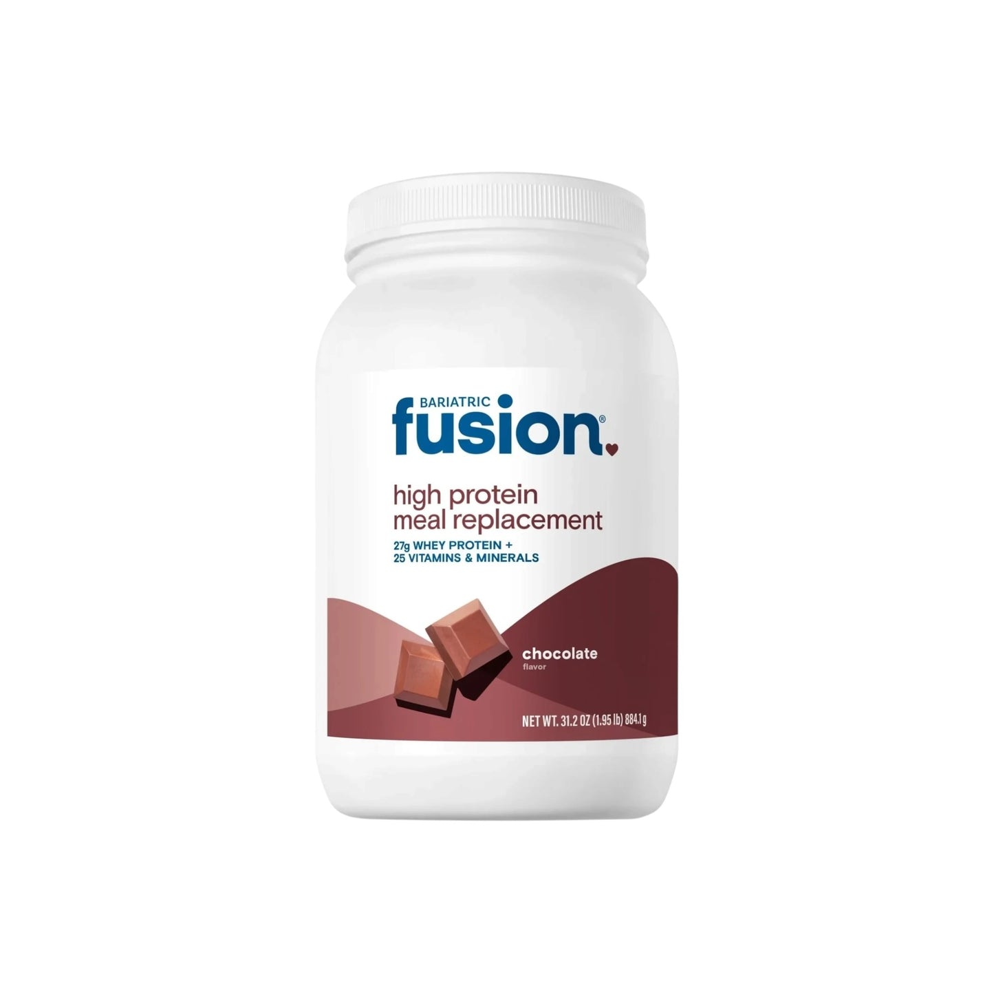 Bariatric Fusion بروتين عالي بديل وجبات بنكهة الشوكولاتة 881 جم