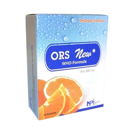 ORS جديد 200 مل 10 أكياس