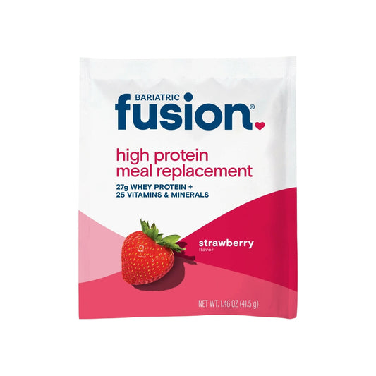 Bariatric Fusion بروتين عالي بديل وجبة بنكهة الفراولة 41.5 جم
