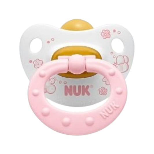 Nuk Happy Kids لاتكس لهاية الاطفال
 لهاية 0-6 أشهر