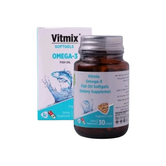 Vitmix أوميغا-3 كبسولات هلامية 30
كبسولة هلامية