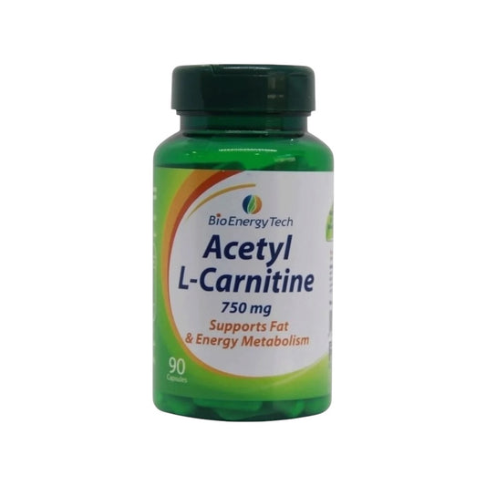 Bio Energy Tech Acetyl L-Carnitine 750Mg 90Cap
