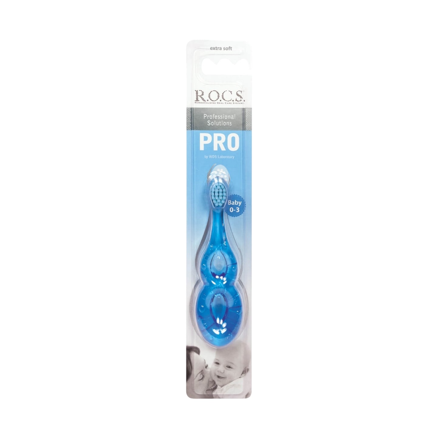 فرشاة أسنان ROCS Baby Extra Soft Pro (0-3 سنوات)