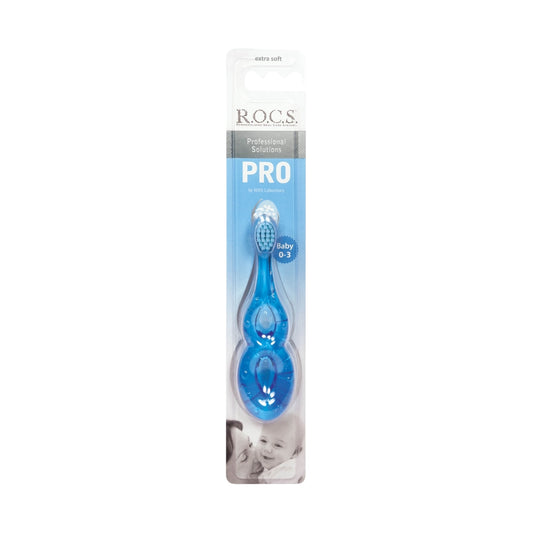 فرشاة أسنان ROCS Baby Extra Soft Pro (0-3 سنوات)