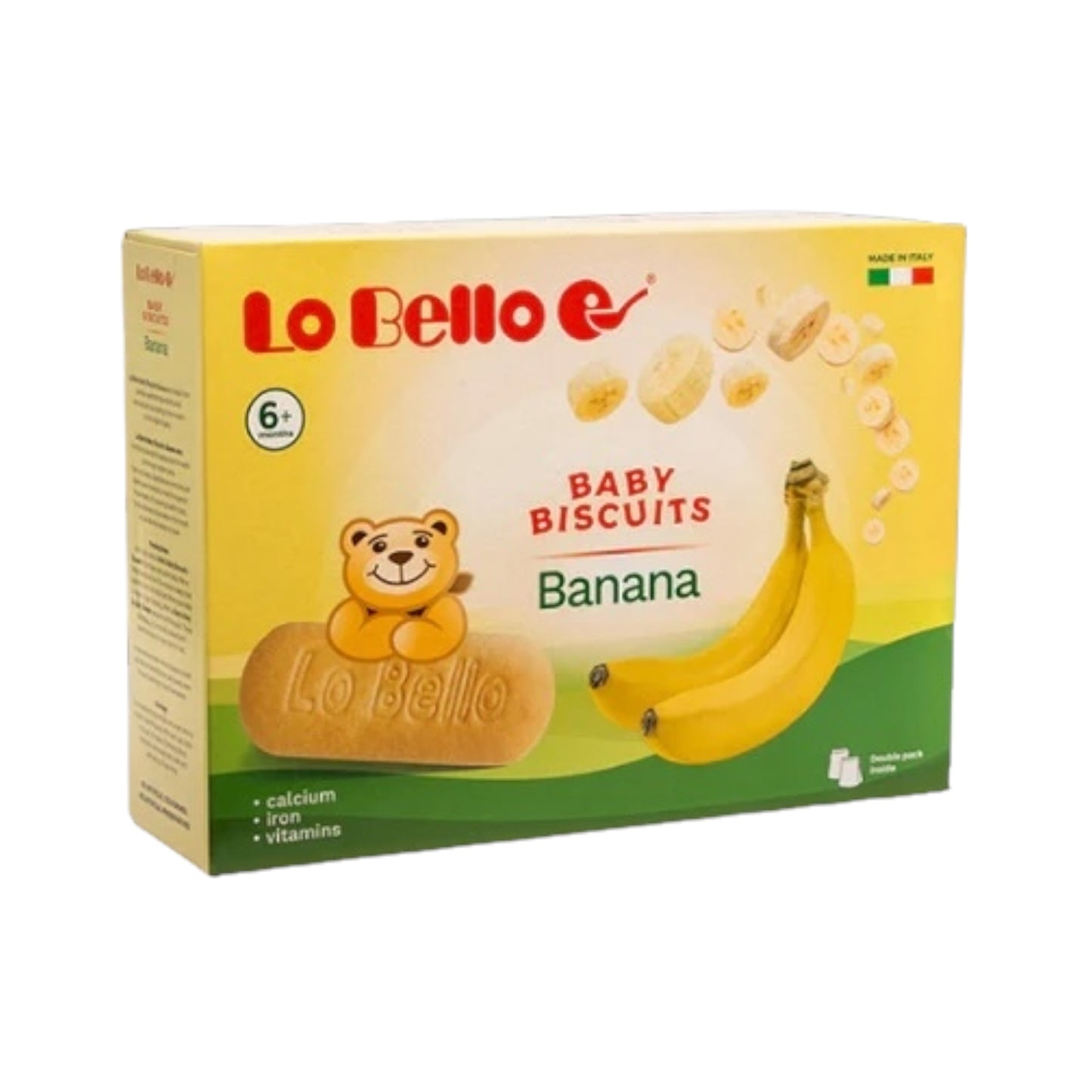 بسكويت لو بيلو للأطفال بنكهة الموز