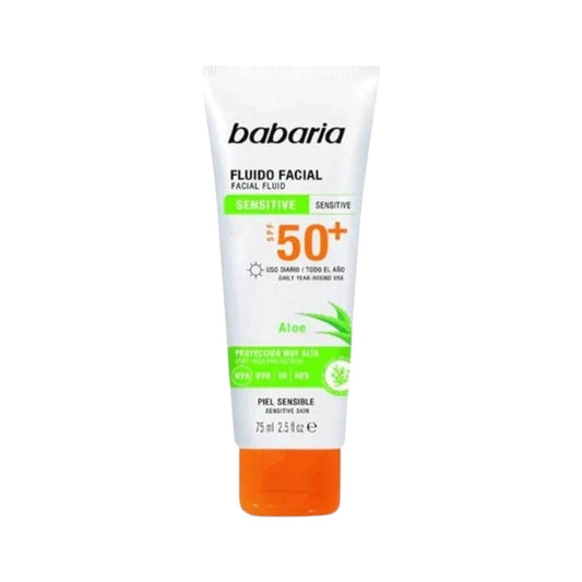 باباريا بخلاصة الصبار لمقاومة التجاعيد
واقي شمسي للوجه
عامل الوقاية من الشمس SPF50 سعة 75 مل