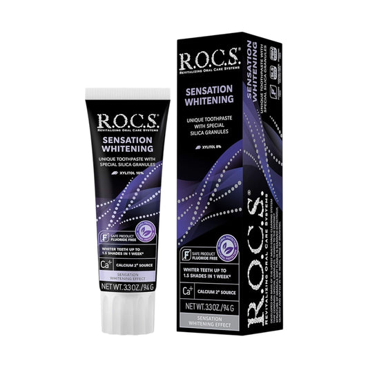 معجون أسنان ROCS Sensational Whitening 74 جرام