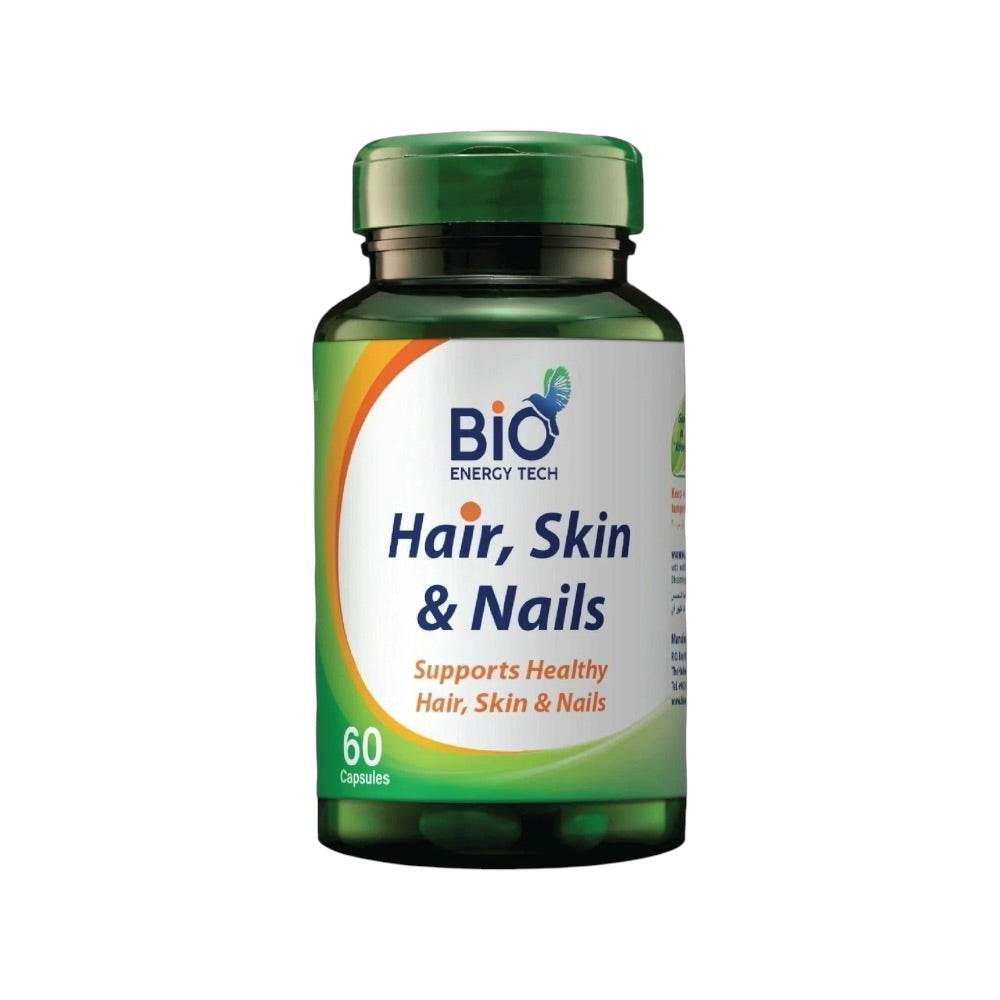 Bio Energy Tech Hair Skin And Nails 60 Caps