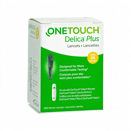 One Touch Delica Blood ابر الوخز
 100 قطعة لانسيت