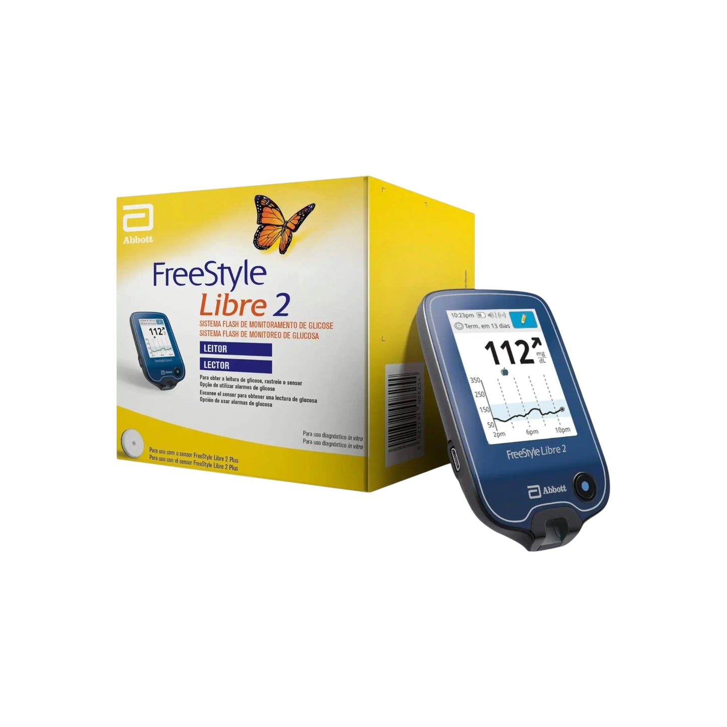 جهاز مراقبة الجلوكوز المستمر Abbott Freestyle Libre 2