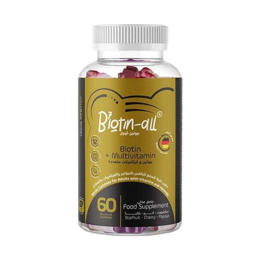 Deleboo Biotin-All Gummies 60 Chewable Tablet - MELIA PHARMACY - MELIA PHARMACY