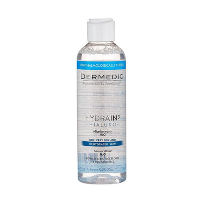 Dermedic Hydrain3 Micellar Water 200Ml - MELIA PHARMACY - MELIA PHARMACY