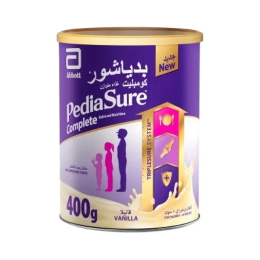 مسحوق حليب بيدياشور بنكهة الفانيليا، 400 جرام، عبوتين