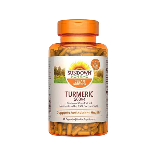 Sundown Turmeric 500mg 90
Capsules