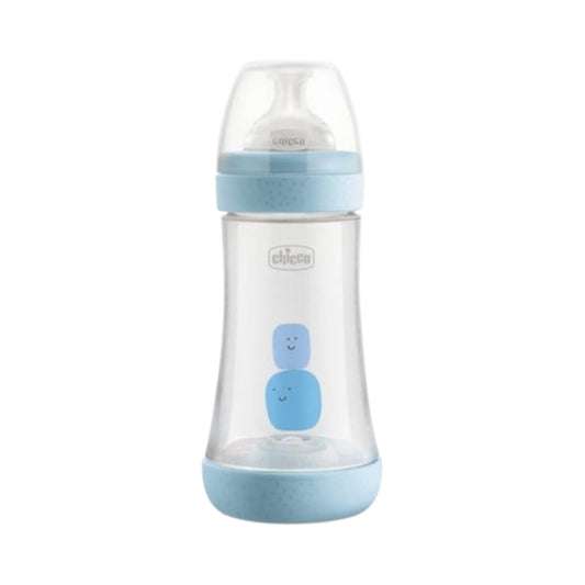 زجاجة رضاعة تشيكو F.Bottol Perfect5 Pp 240ml Med Sil C12