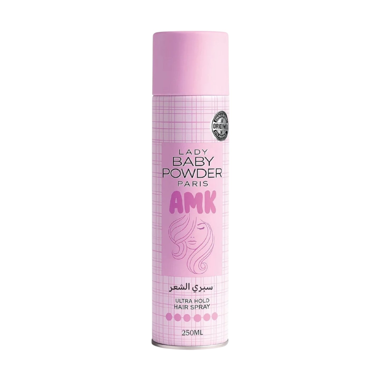 AMK بخاخ الشعر بيبي بودر الترا هولد 250 مل