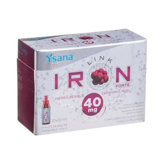 Ironlink Forte 40mg Adults Iron 10 Ampules