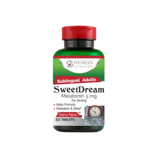 Human Essentials Sweet Dreams 5mg Melatonin 30 أقراص